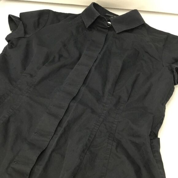 Banana Republic Cap Sleeve Button Down Dress (D13) - Picture 5 of 7